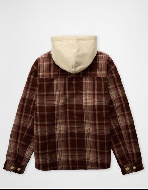 American Eagle Men Checkered Casual Jacket - Image 3