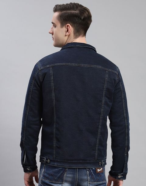 MONTE CARLO Full Sleeve Solid Men Denim Jacket
