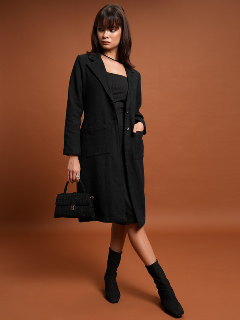 Tokyo Talkies Full Sleeve Solid Women Jacket Buy Tokyo Talkies