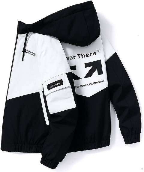 ジャケット・アウター FIFTEEN LOVE ~NKzip white~ (U:nity size) rishiecommerce Full Sleeve Printed Men Jacket - Buy rishiecommerce