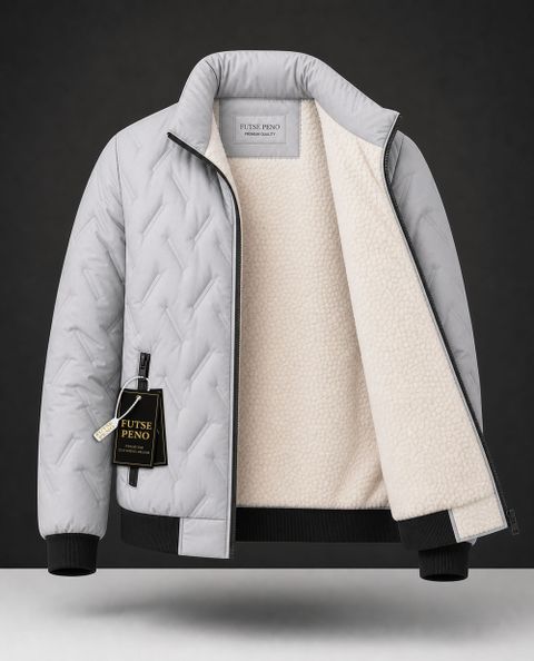 FUTSE PENO Men Solid Casual Jacket - Image 5