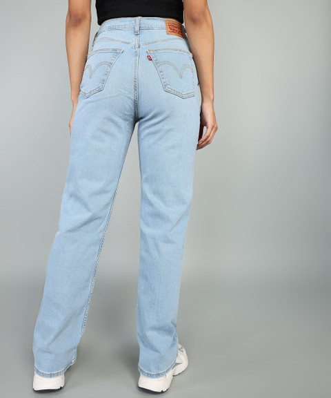 LEVI'S Straight Fit Women Blue Jeans Buy LEVI'S Straight Fit