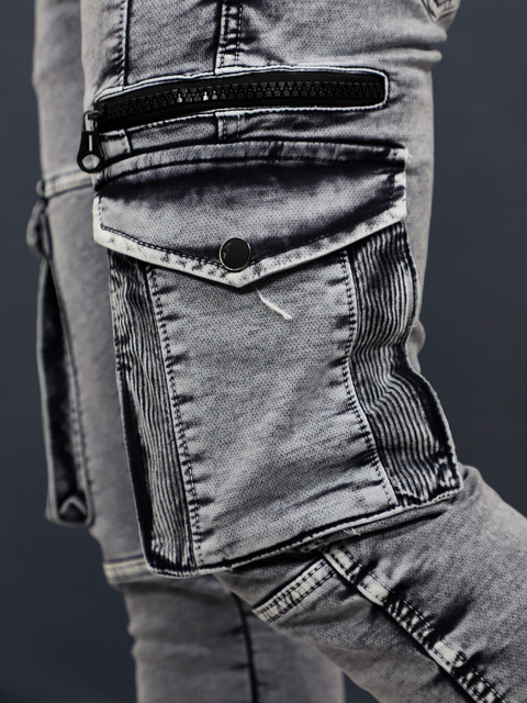 GEX Slim Men Grey Jeans Buy GEX Slim Men Grey Jeans Online at