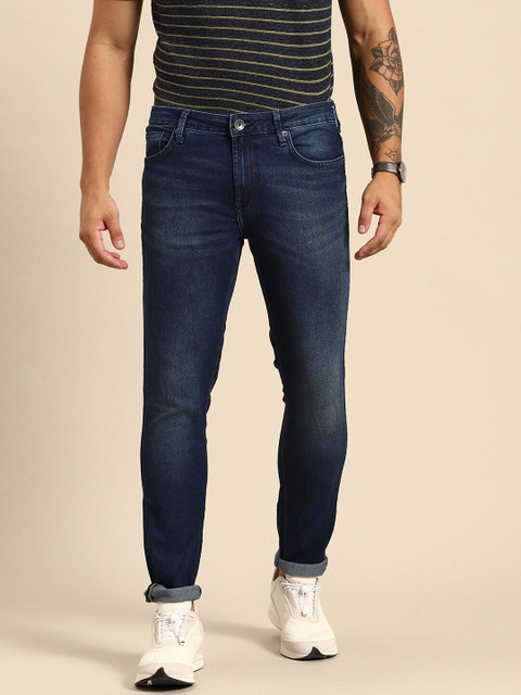 United Colors of Benetton Skinny Men Blue Jeans Buy United