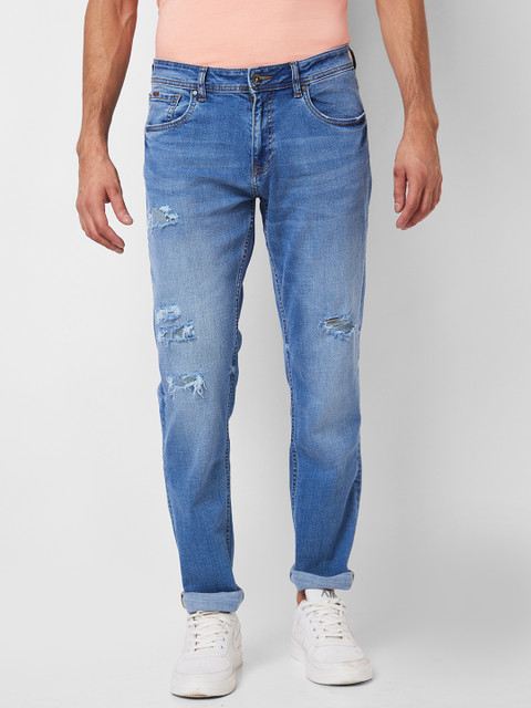 Spykar Regular Men Blue Jeans
