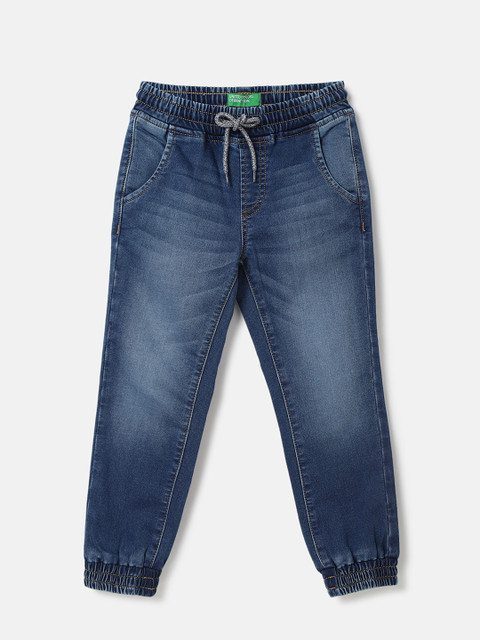 United Colors of Benetton Jogger Fit Boys Blue Jeans Buy United