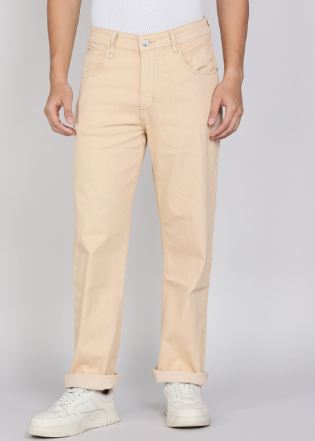 Roadster Regular Men Beige Jeans Buy Roadster Regular Men Beige