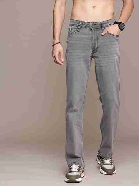 Roadster Men Boot-Leg Mid Rise Grey Jeans - Image 5