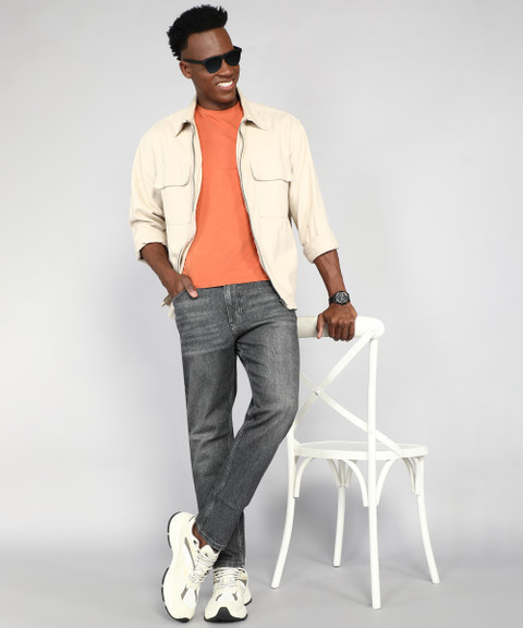 Calvin Klein Jeans Regular Men Grey Jeans Buy Calvin Klein Jeans