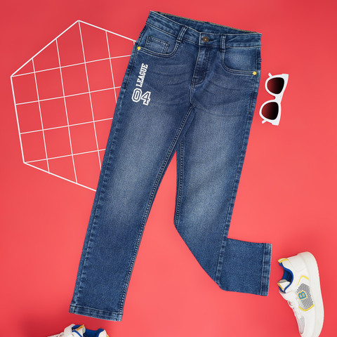 Pantaloons Junior Regular Boys Dark Blue Jeans