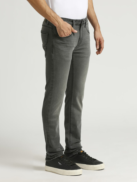 Pepe Jeans Slim Men Grey Jeans Buy Pepe Jeans Slim Men Grey