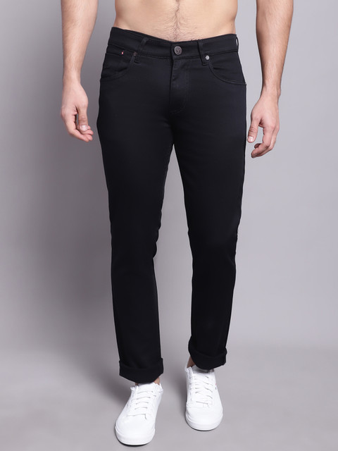 CANTABIL Regular Men Black Jeans Buy CANTABIL Regular Men Black