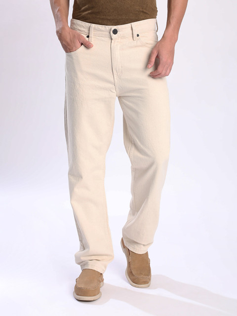 Bene Kleed Regular Men Beige Jeans - Buy Bene Kleed Regular Men