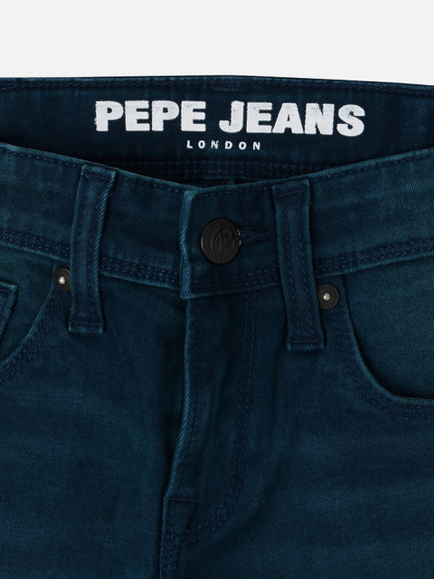 Pepe Jeans Slim Boys Dark Blue Jeans