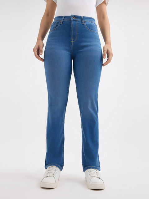 Pepe Jeans Straight Fit Women Blue Jeans Buy Pepe Jeans Straight