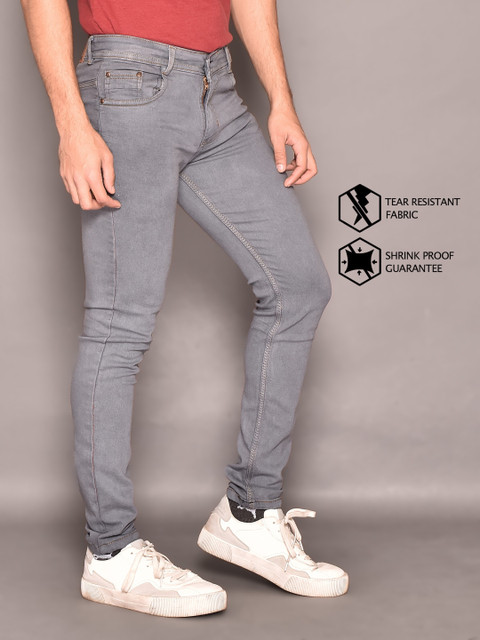 Lzard Regular Men Grey Jeans - Buy Lzard Regular Men Grey Jeans