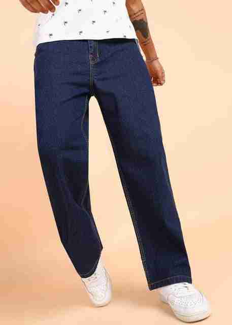 Wanted Men Straight Fit Mid Rise Dark Blue Jeans - Image 2
