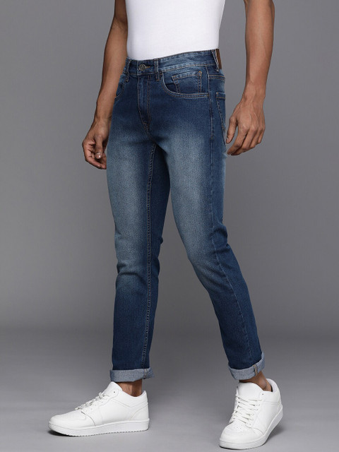 WROGN Regular Men Blue Jeans Buy WROGN Regular Men Blue Jeans