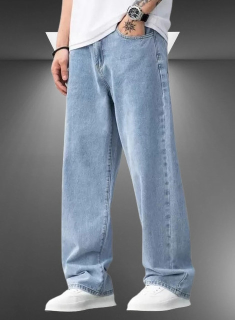 anuans Boys fit denim （1LIGHT BLUE） Boys fit denim/ボーイズ