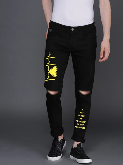 Kaz Slim Men Black Jeans Buy Kaz Slim Men Black Jeans Online at