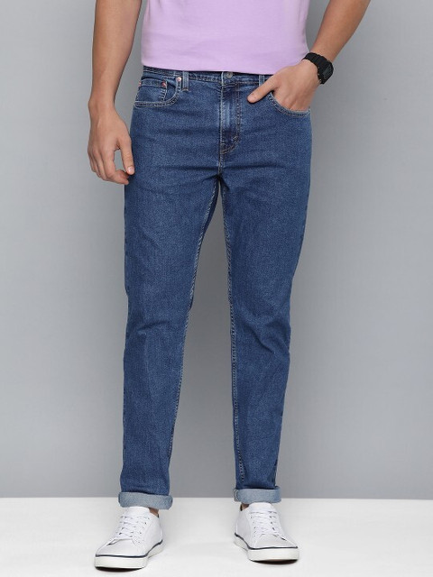 LEVI'S 512 Tapered Fit Men Blue Jeans Buy LEVI'S 512 Tapered Fit