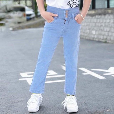 ICONIC ME Slim Girls Light Blue Jeans