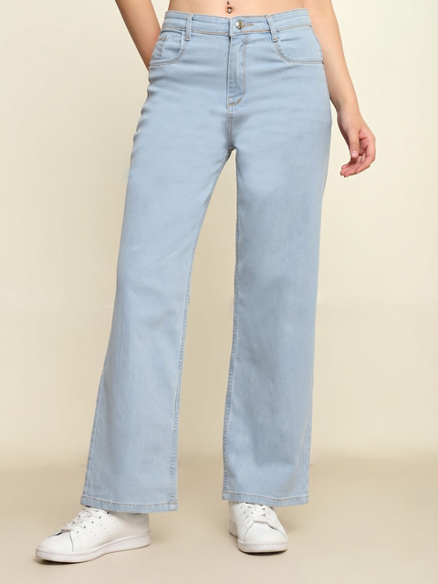 zayla Flared Women Light Blue Jeans - Buy zayla Flared Women Light