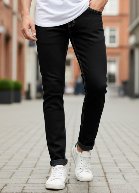 Supernova Slim Men Black Jeans Buy Supernova Slim Men