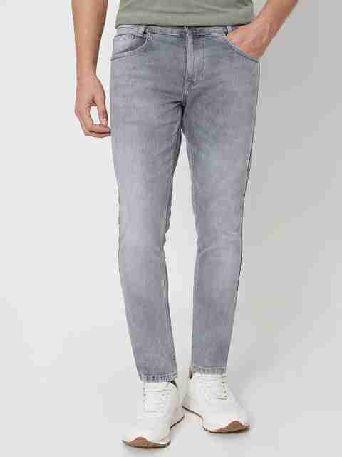 MUFTI Skinny Men Grey Jeans
