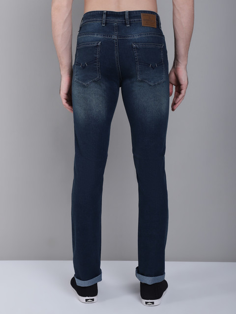 CANTABIL Regular Men Dark Blue Jeans