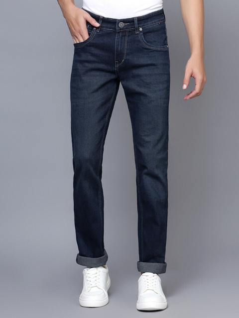 CANTABIL Regular Men Dark Blue Jeans
