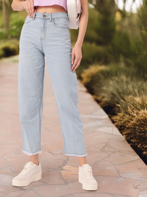 Jeans Best Site To Buy Womens Clothes Red Regular Fit Full Length