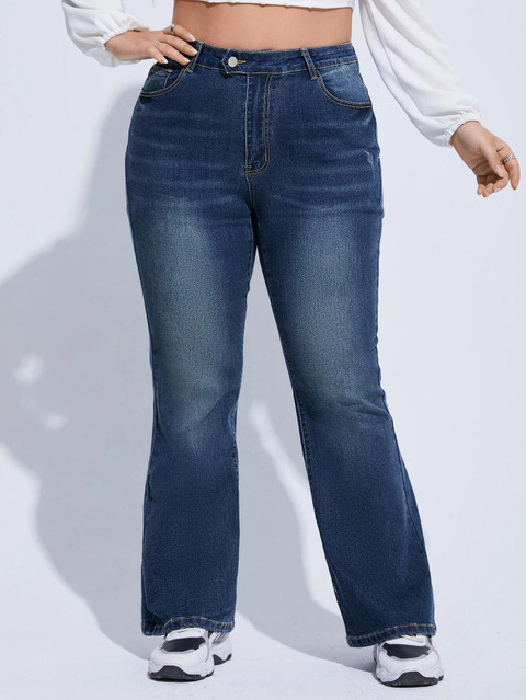 Curvy CLOSET Regular Women Blue Jeans