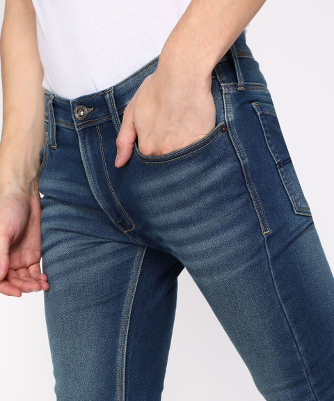 BEAT LONDON by Pepe Jeans Skinny Men Blue Jeans Buy BEAT LONDON - Main Image