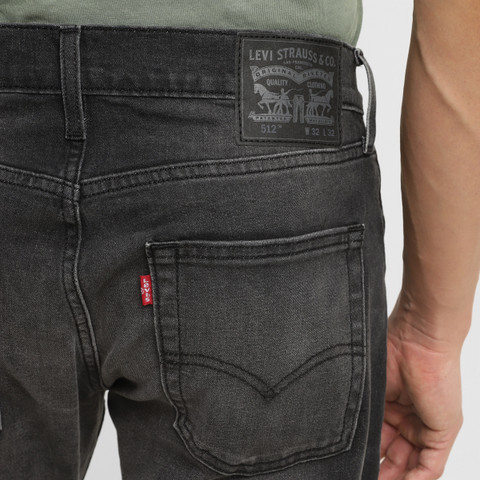 LEVI'S 512 Tapered Fit Men Grey Jeans