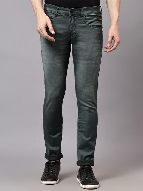 CANTABIL Regular Men Dark Grey Jeans Buy CANTABIL Regular Men