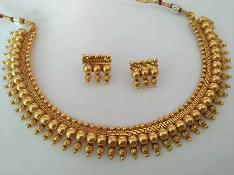 Laforword Brass Gold-plated Gold Jewel Set (Pack of 1) - Image 8