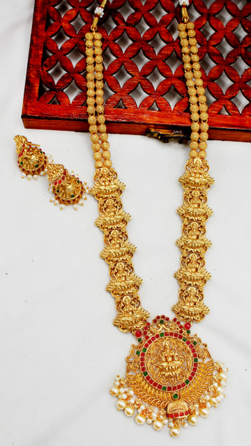 DEORA JEWELLERY Alloy Gold Jewellery Set Price in India Buy