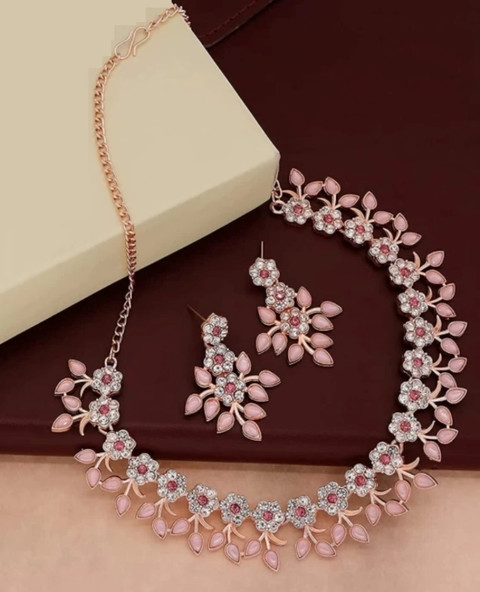 Pink Jewellery Flipkart Offers Jewellery JEWERICHE IMITATION Alloy