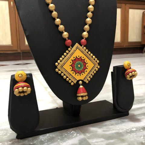 Lisma Fashion Terracotta Jewellery Buy Online Lisma Fashion