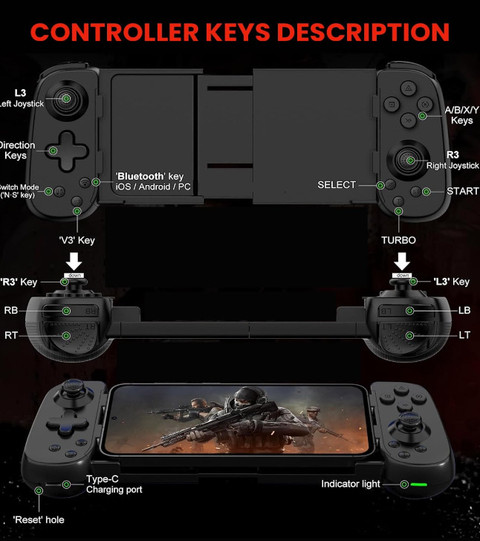 Ninjadog Astra One Ultra - Hall effect Wireless gamepad for PC/iOS
