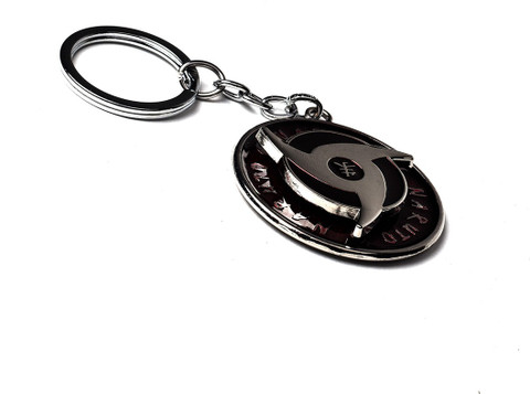 Daiyamondo Naruto Anime Rotating Keychain Shuriken Smooth In Rotating  Cartoon keychain Key Chain