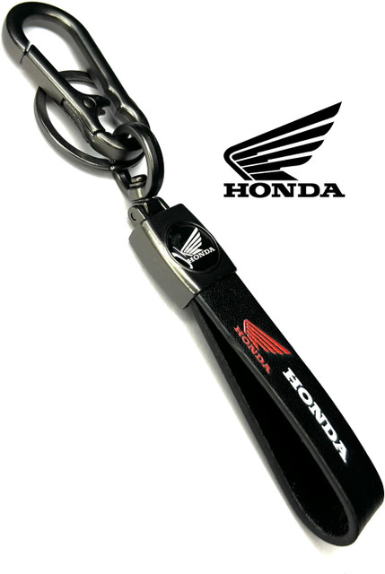 FLAMBE Honda Bike Hanging Hook Leather Belt keychain Key Chain
