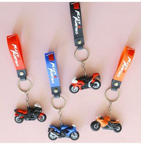 マビックカーのキーホルダー MAVB Racing Bike Rubber Key Rings/Keychain - Kawaii Keychain, 3D