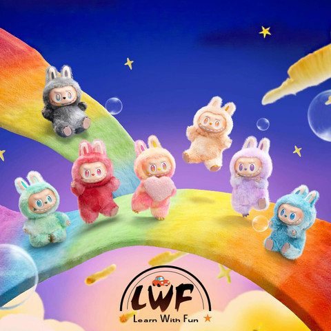 KECULF Biginto Energy Cute Plush Bunny Labubu Monster Toy