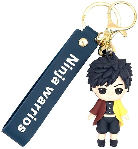 GKM Demon Slayer Giyu Tomioka 3D keychain with hook for boys