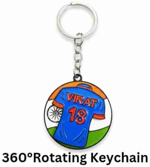 VENQOR Virat Kohli Cricket Jersey No. 18 Spinner 360° Rotating