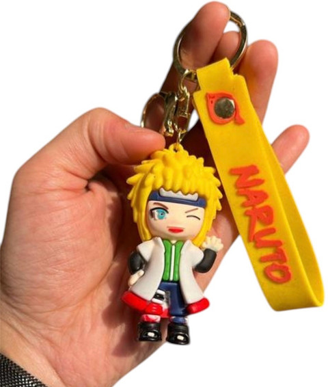 HappierYou Naruto Anime Minato Namikaze Character Keychain with