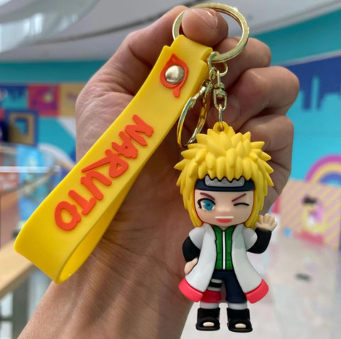 HappierYou Naruto Anime Minato Namikaze Character Keychain with