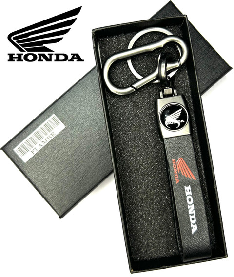 FLAMBE Honda Bike Leather Belt Keychain Key Chain